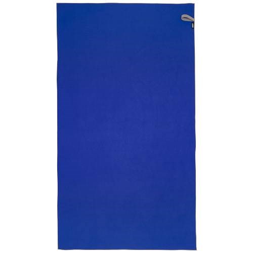 Obrázky: Modrá rýchloschn. osuška 100 × 180 cm, GRS/Nylón, Obrázok 2