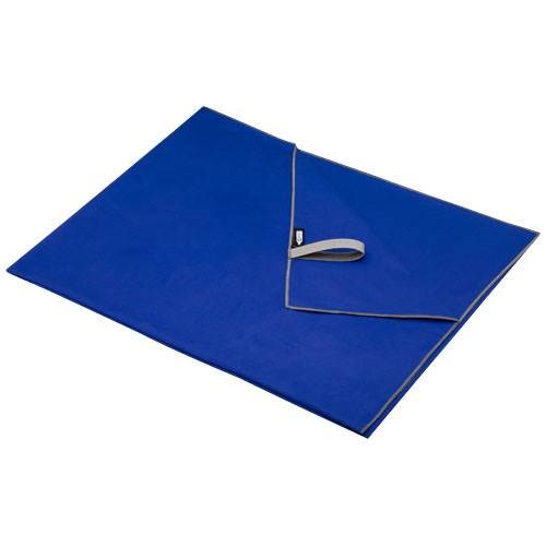 Obrázky: Modrá rýchloschn. osuška 100 × 180 cm, GRS/Nylón, Obrázok 3