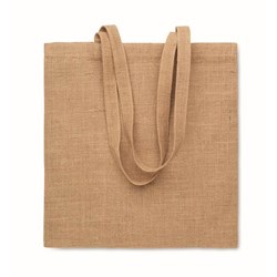 Obrázky: Jutová nákupná taška, dlhé rukväte