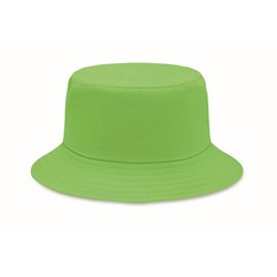 Obrázky: Sv. zelený klobúčik z brúsenej bavlny 260g