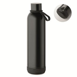 Zobrazit detaily pro Čierna fľaša z rec.nerezu 500ml s reproduktorom 5W Obrázky: Čierna fľaša z rec.nerezu 500ml s reproduktorom 5W