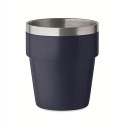Zobrazit detaily pro N.modrý termohrnček z rec. nerezu 250 ml, bez veka Obrázky: N.modrý termohrnček z rec. nerezu 250 ml, bez veka