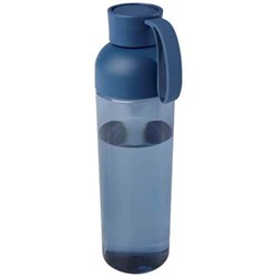 Zobrazit detaily pro Akvamarínová 600ml RPET fľaša na vodu,silik. pútko Obrázky: Akvamarínová 600ml RPET fľaša na vodu,silik. pútko