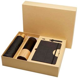 Zobrazit detaily pro Darč. sada- blok A5, pero,  dáždnik, kovová fľaša Obrázky: Darč. sada- blok A5, pero,  dáždnik, kovová fľaša