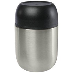 Zobrazit detaily pro Dvojplášťová dóza na desiatu 480ml, strieb./čierna Obrázky: Dvojplášťová dóza na desiatu 480ml, strieb./čierna