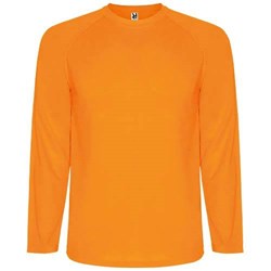 Zobrazit detaily pro Detské šport.tričko dl.ruk. 150g, fl.oranž., veľ.8 Obrázky: Detské šport.tričko dl.ruk. 150g, fl.oranž., veľ.8