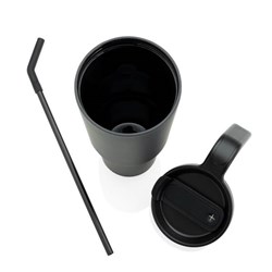Zobrazit detaily pro Termohrnček 900ml z RCS recyklovanej ocele,čierna Obrázky: Termohrnček 900ml z RCS recyklovanej ocele,čierna