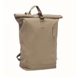 Zobrazit detaily pro Khaki rolovací ruksak 390g, suchý zips a vrecko Obrázky: Khaki rolovací ruksak 390g, suchý zips a vrecko