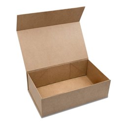 Zobrazit detaily pro Veľká skladacia darčeková krabica z kartónu,béžová Obrázky: Veľká skladacia darčeková krabica z kartónu,béžová