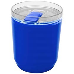 Zobrazit detaily pro Dvojstenný  hrnček 180ml z recykl.plastu,str.modrá Obrázky: Dvojstenný  hrnček 180ml z recykl.plastu,str.modrá