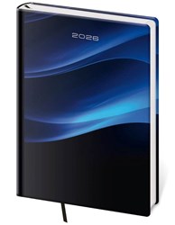 Zobrazit detaily pro COLOR 2026, denný diár A5 čierno-modý Obrázky: COLOR 2026, denný diár A5 čierno-modý