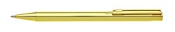 Zobrazit detaily pro Zlaté lesklé hliník. guličkové pero RUMY Obrázky: Zlaté lesklé hliník. guličkové pero RUMY