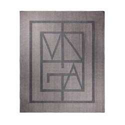 Zobrazit detaily pro Deka VINGA Monogram z GRS, šedá Obrázky: Deka VINGA Monogram z GRS, šedá